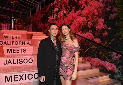 Co-founders, Adam Levine and Behati Prinsloo, host CALIROSA Tequila’s launch party 