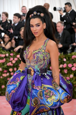 Dua Lipa attends The 2019 Met Gala Celebrating Camp: Notes on Fashion 