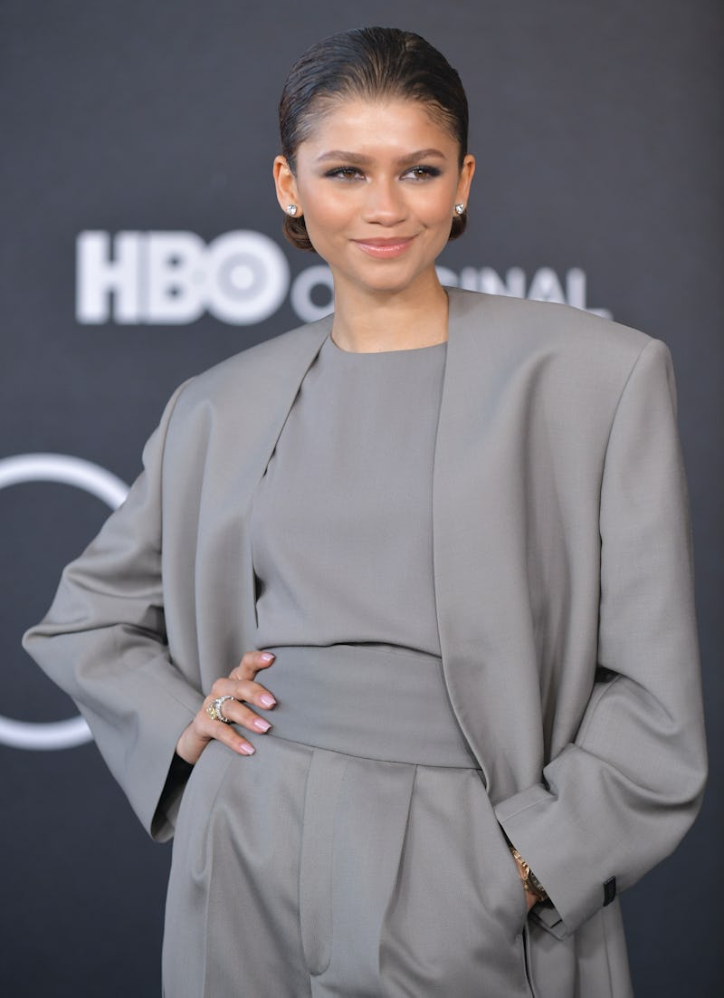 LOS ANGELES, CALIFORNIA - APRIL 20: Zendaya attends the HBO Max FYC event for "Euphoria" at Academy ...