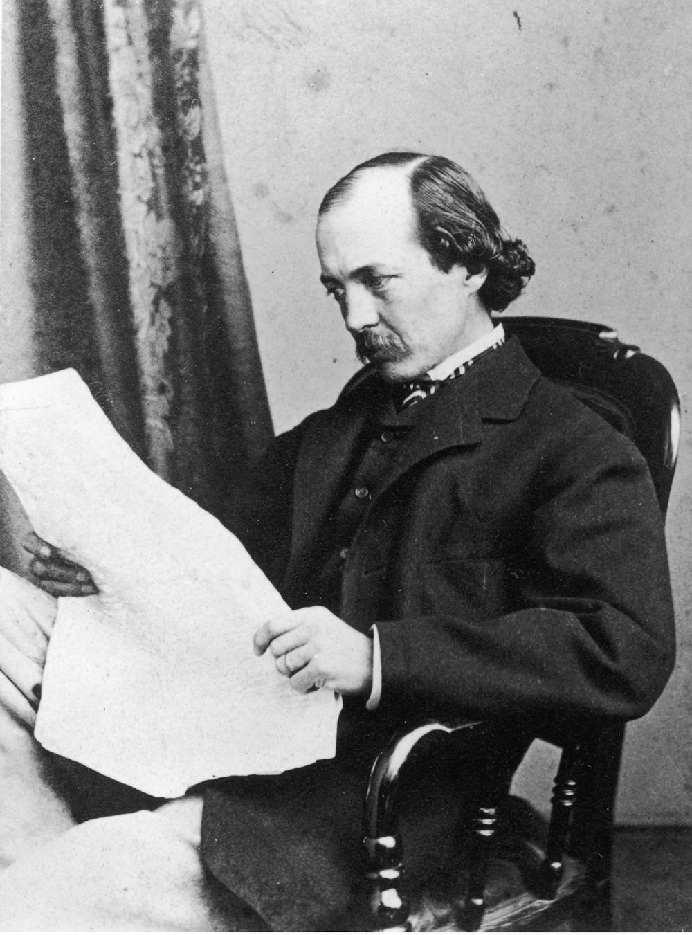 Portrait of Frederick Law Olmsted, circa 1860s. (Photo by Fotosearch/Getty Images).