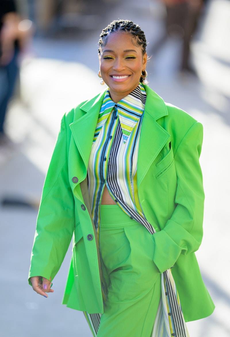 Keke Palmer responded to a fan filming her against her will. Photo via Getty Images