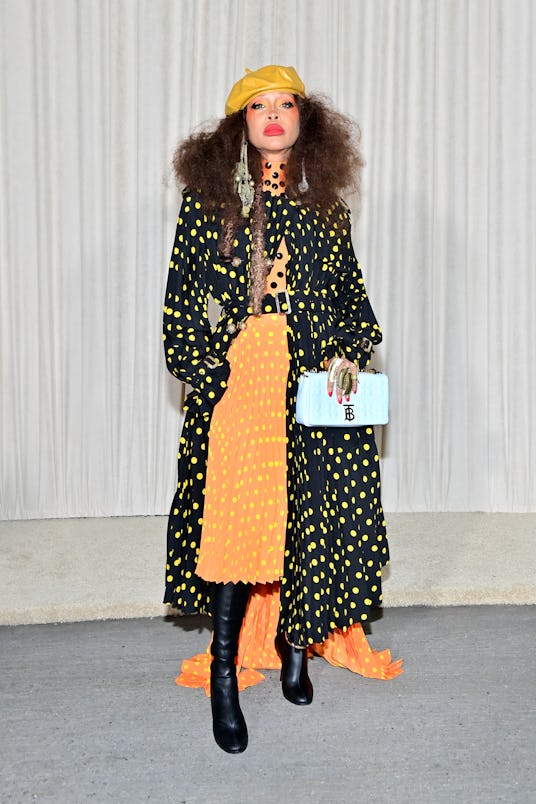 LOS ANGELES, CALIFORNIA - APRIL 20: Erykah Badu attends a celebration of the Lola bag, hosted by Bur...