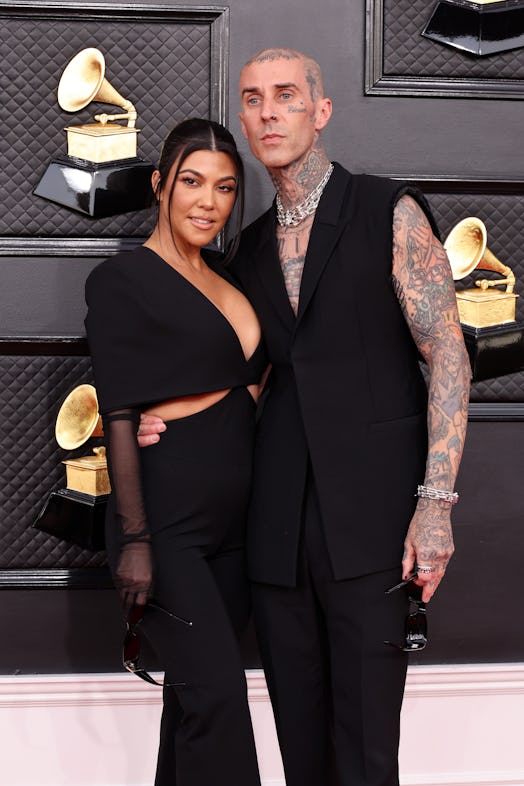 Travis Barker discussed details about his proposal to Kourtney Kardashian during the second episode ...