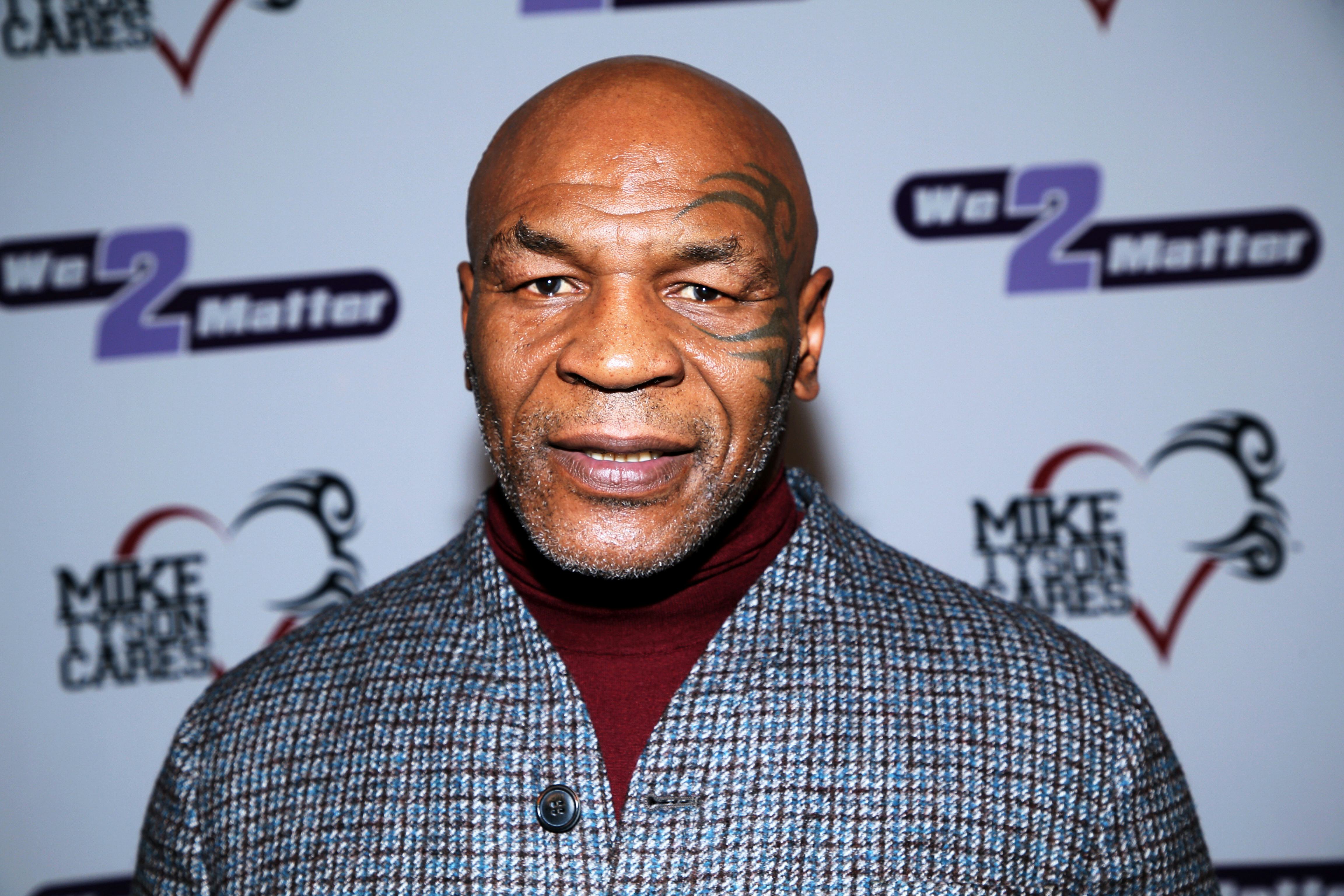 NEWPORT BEACH, CALIFORNIA - DECEMBER 05: Mike Tyson attends the Mike Tyson Cares & We 2 Matter Fundr...