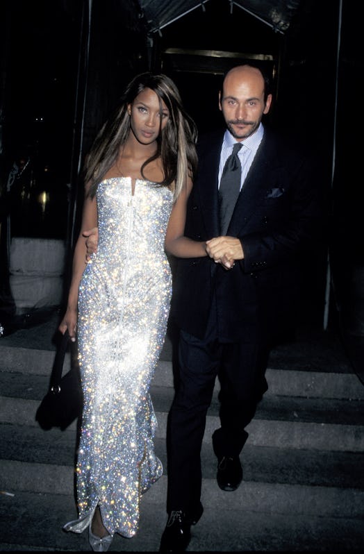 Naomi Campbell at the 1995 Met Gala 