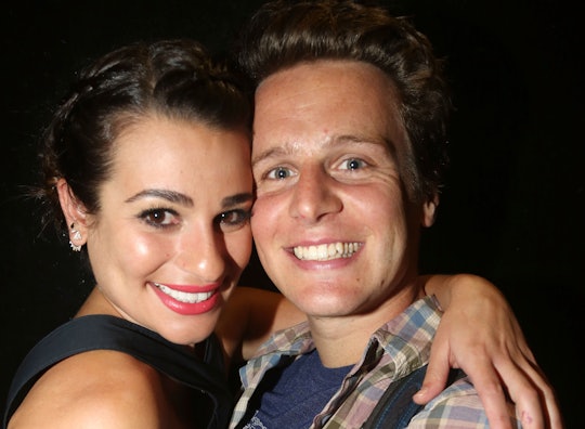 Lea Michele says she would carry a baby for Jonathan Groff.