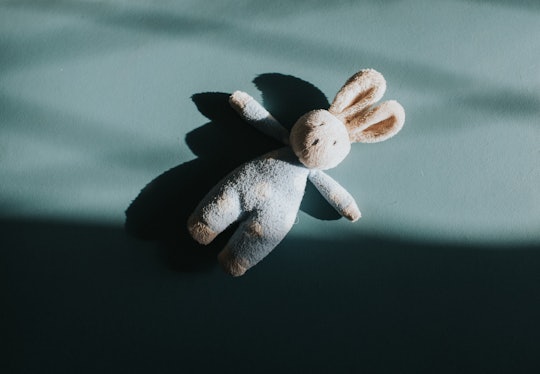 a small stuffed bunny is a reminder of when national infertility awareness is this year