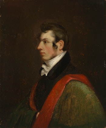 Samuel F. B. Morse Self-Portrait, 1812. Artist Samuel Finley Breese Morse. (Photo by Heritage Art/He...