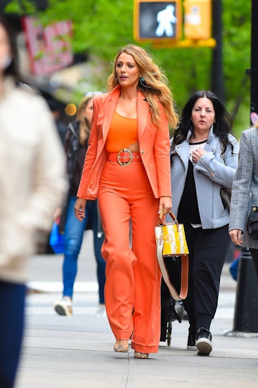 Blake Lively is seen in Manhattan on April 25, 2022