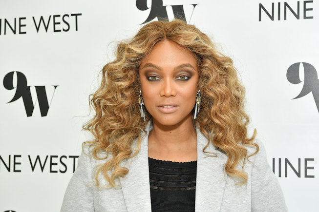WEST HOLLYWOOD, CALIFORNIA - MARCH 05: Tyra Banks hosts Nine West New campaign launch event in celeb...