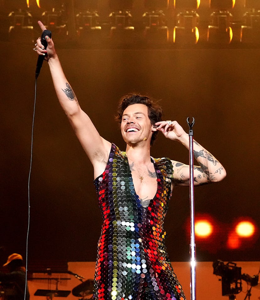 Harry Styles used to feel "ashamed" about his sex life.