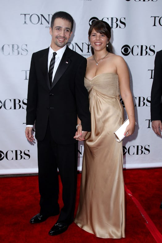 Lin-Manuel Miranda and Vanessa Nadal's relationship timeline includes a sweet Tonys moment. Photo vi...