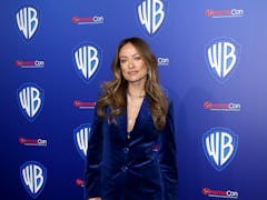 Did Olivia Wilde wear Harry Styles' suit and jewelry to CinemaCon?