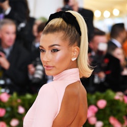 Hailey Bieber's 2019 Met Gala outfit, which featured an exposed thong, was one of her best outfits.