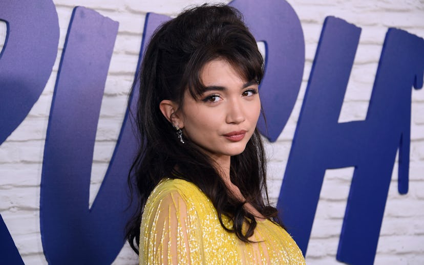HOLLYWOOD, CALIFORNIA - APRIL 27: Rowan Blanchard attends the Los Angeles premiere of Hulu's Origina...