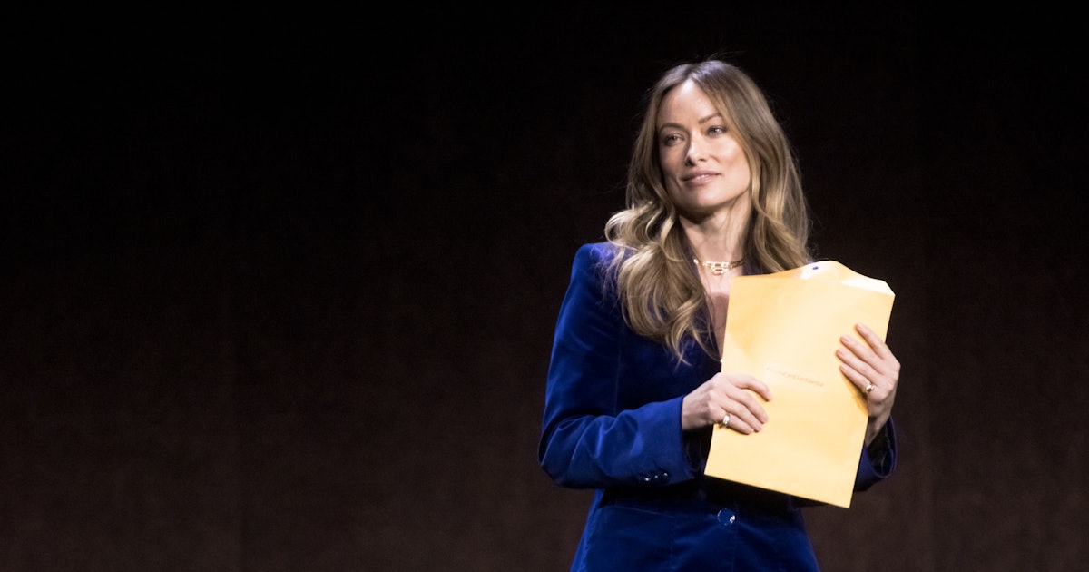 Film Fan Serves Olivia Wilde Custody Papers at CinemaCon
