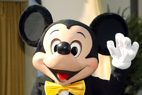 PASADENA, CA - NOVEMBER 16: Mickey Mouse waves during announcement naming him as the Grand Marhsall...