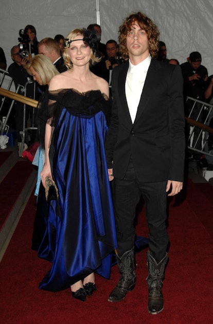 Kirsten Dunst and Johnny Borrell attend the Metropolitan Museum of Art Costume Institute Benefit Gal...