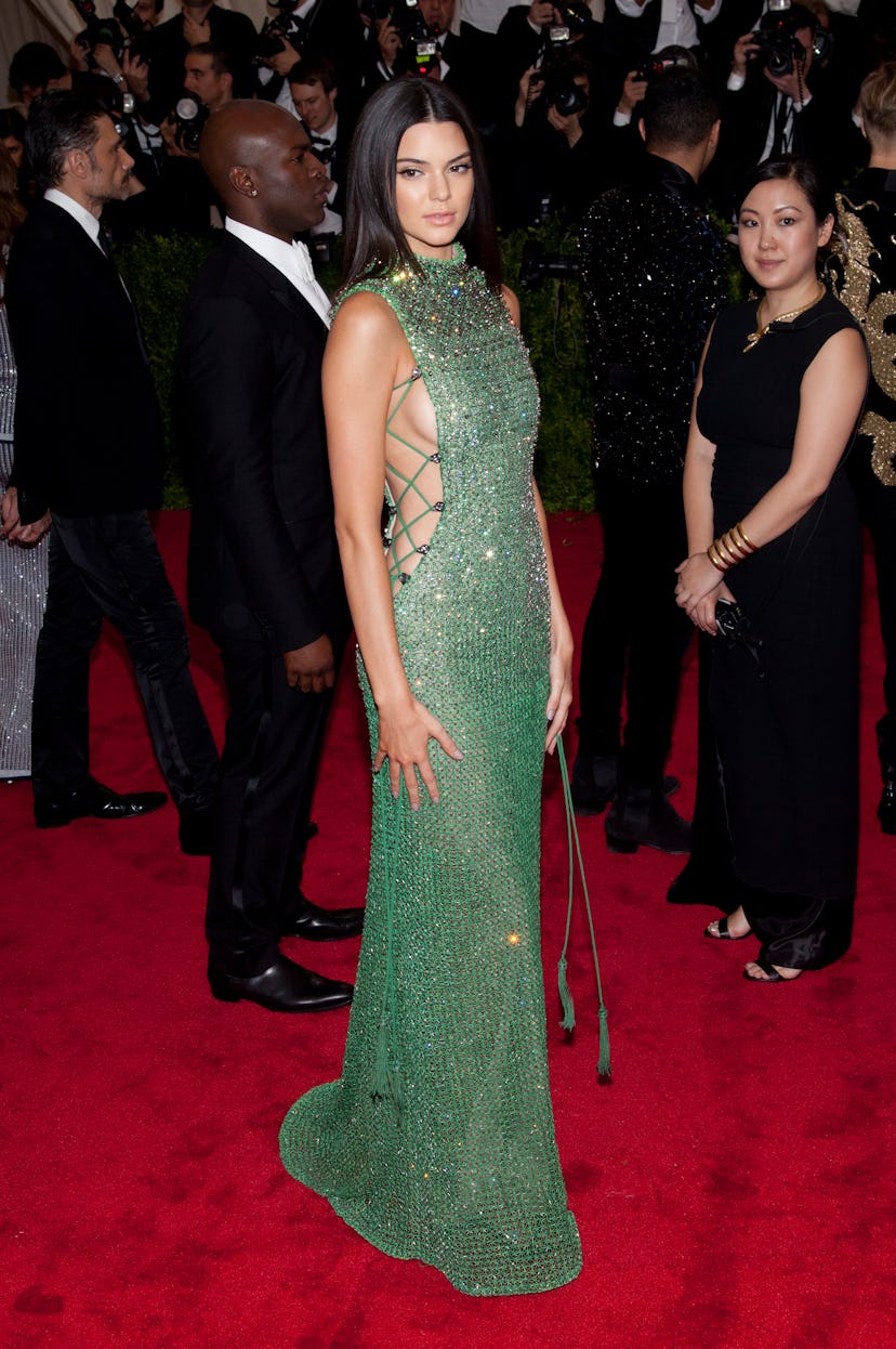 Kendall Jenner attends "China: Through the Looking Glass" 2015 Costume Institute Benefit Gala
