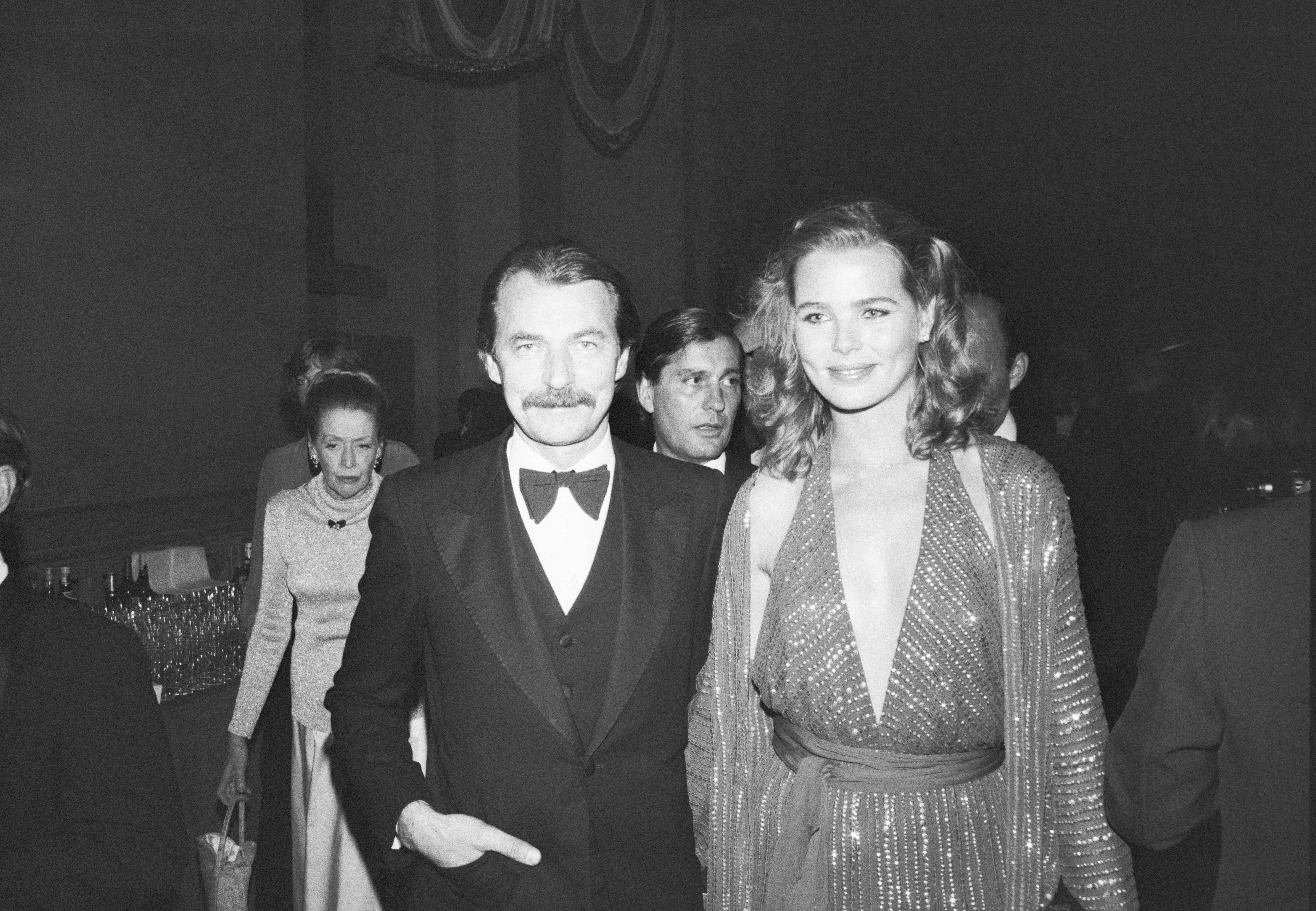 (Original Caption) Manhattan, New York, New York: On hand for the gala celebration of the opening of...