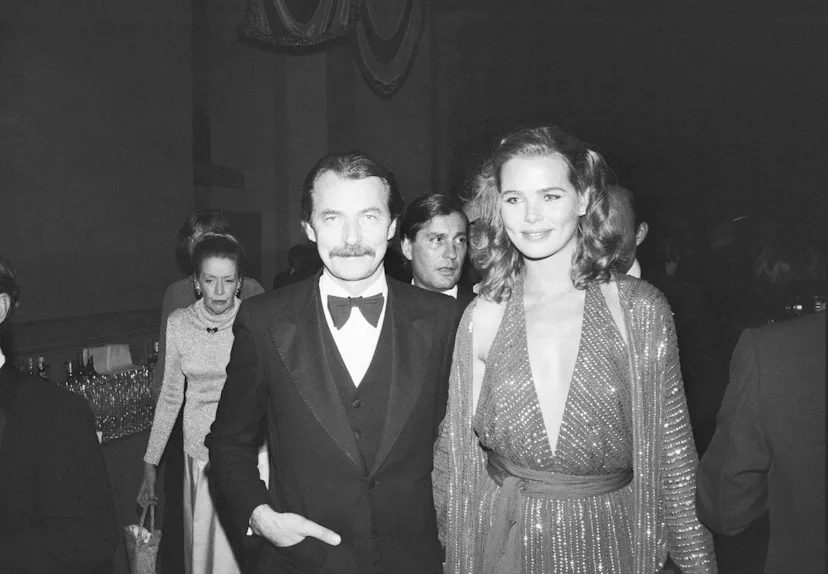 (Original Caption) Manhattan, New York, New York: On hand for the gala celebration of the opening of...