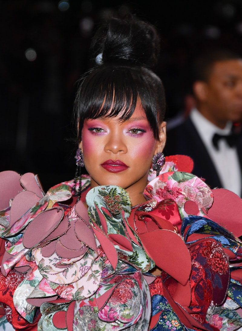Rihanna at the Met Gala in 2017
