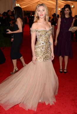 NEW YORK, NY - MAY 07:  Scarlett Johansson attends the "Schiaparelli And Prada: Impossible Conversat...