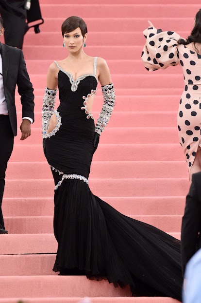 NEW YORK, NY - MAY 06:  Bella Hadid attends The 2019 Met Gala Celebrating Camp: Notes on Fashion at ...