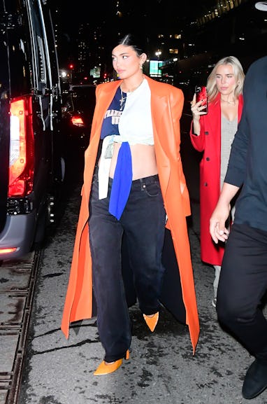 NEW YORK, NY - SEPTEMBER 09: Kylie Jenner is seen on September 9, 2021 in New York City. (Photo by...