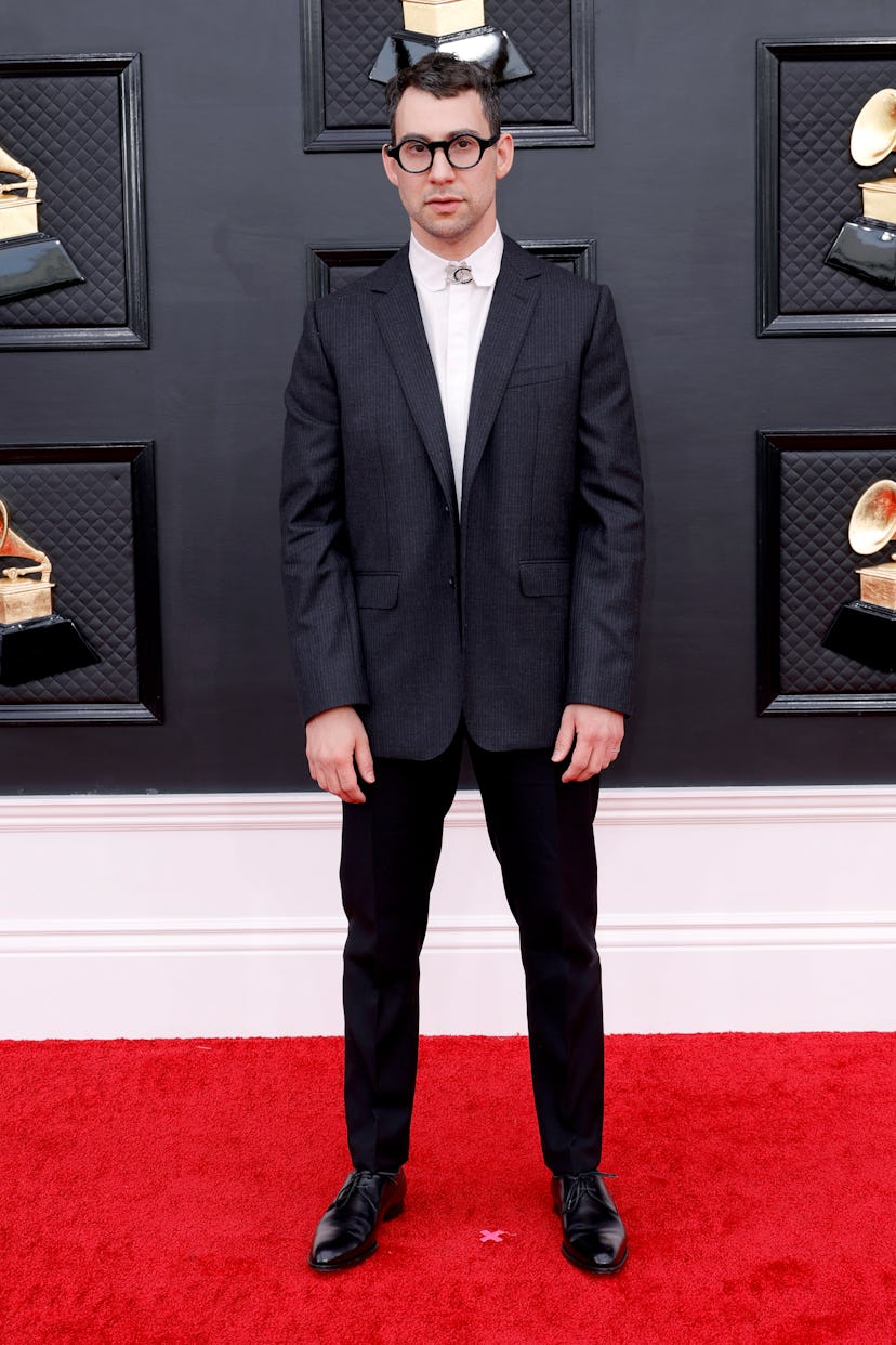 LAS VEGAS, NEVADA - APRIL 03: Jack Antonoff attends the 64th Annual GRAMMY Awards at MGM Grand Garde...