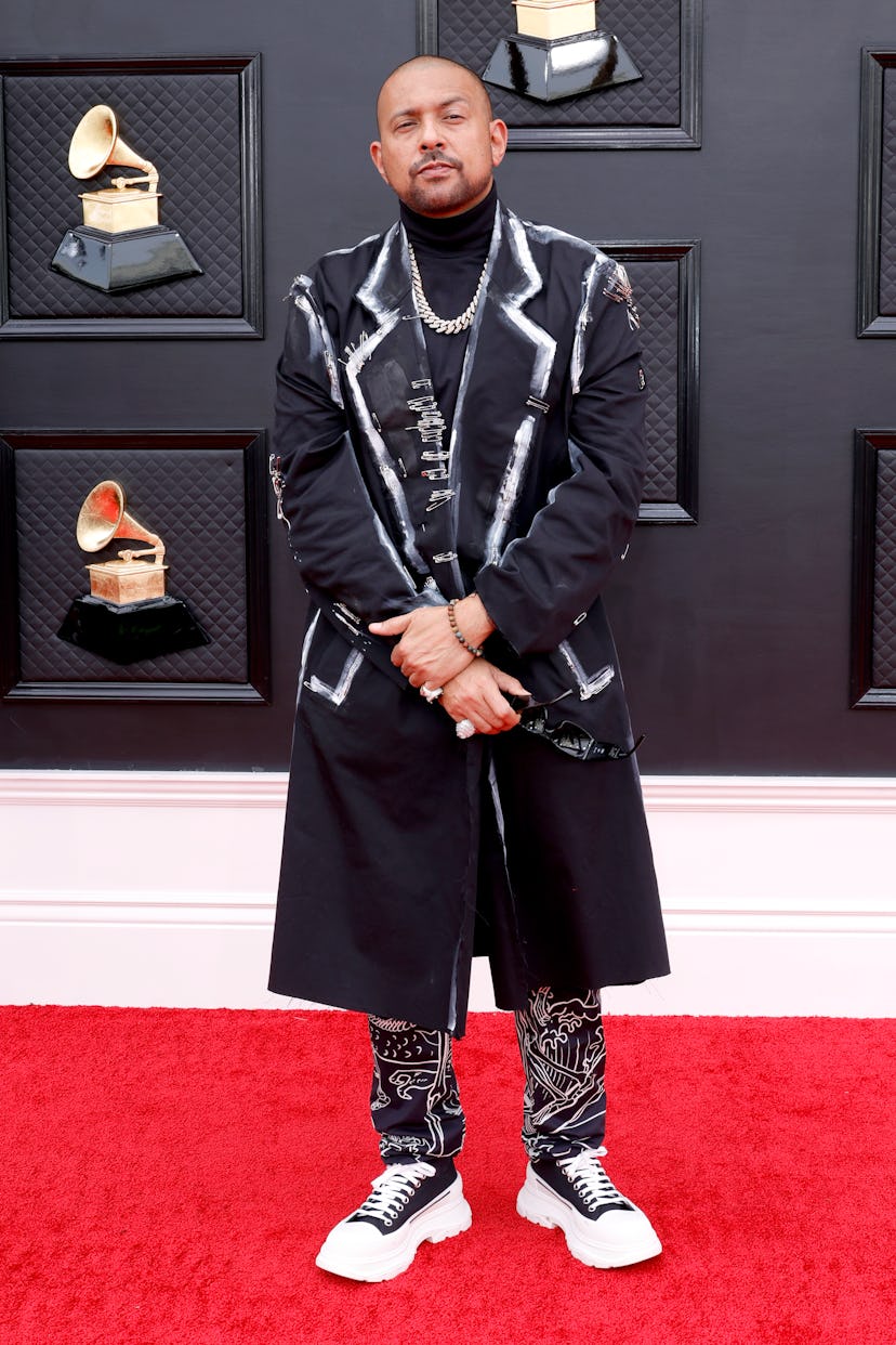 LAS VEGAS, NEVADA - APRIL 03: Sean Paul attends the 64th Annual GRAMMY Awards at MGM Grand Garden Ar...