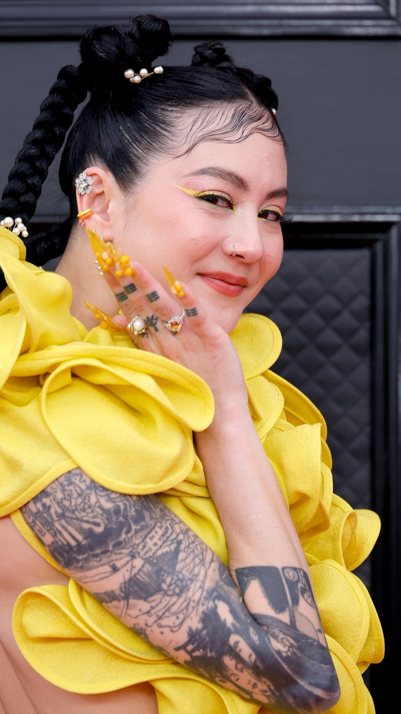 LAS VEGAS, NEVADA - APRIL 03: Japanese Breakfast attends the 64th Annual GRAMMY Awards at MGM Grand ...