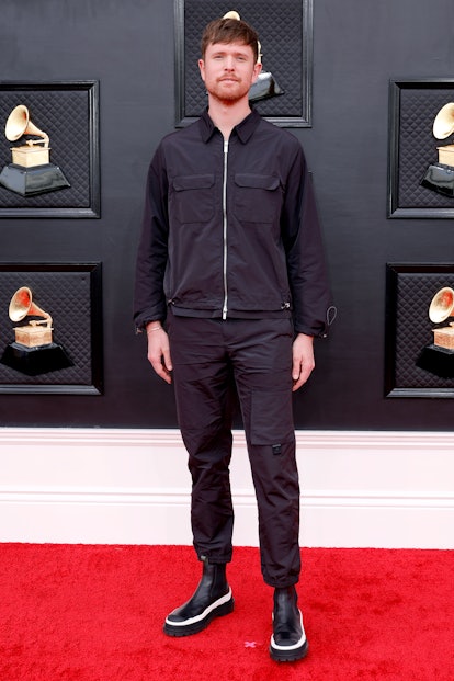 LAS VEGAS, NEVADA - APRIL 03: James Blake attends the 64th Annual GRAMMY Awards at MGM Grand Garden ...