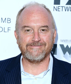 CENTURY CITY, CA - SEPTEMBER 16:  Louis C.K. arrives at the FX and Vanity Fair Emmy Celebration at C...