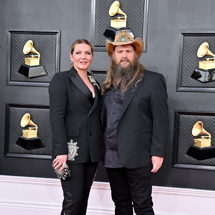 Morgane Stapleton Chris Stapleton attend the 64th Annual GRAMMY Awards—which was the same day as the...