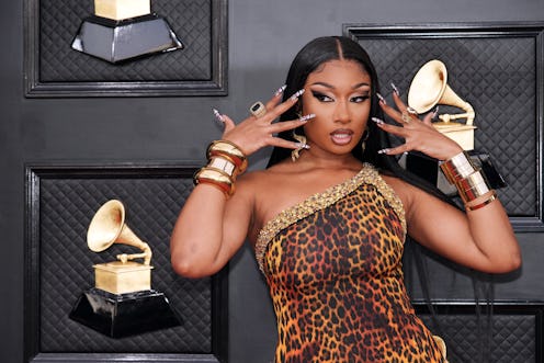 Megan Thee Stallion at the Grammys.