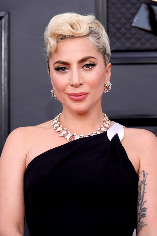 LAS VEGAS, NEVADA - APRIL 03: Lady Gaga attends the 64th Annual GRAMMY Awards at MGM Grand Garden Ar...