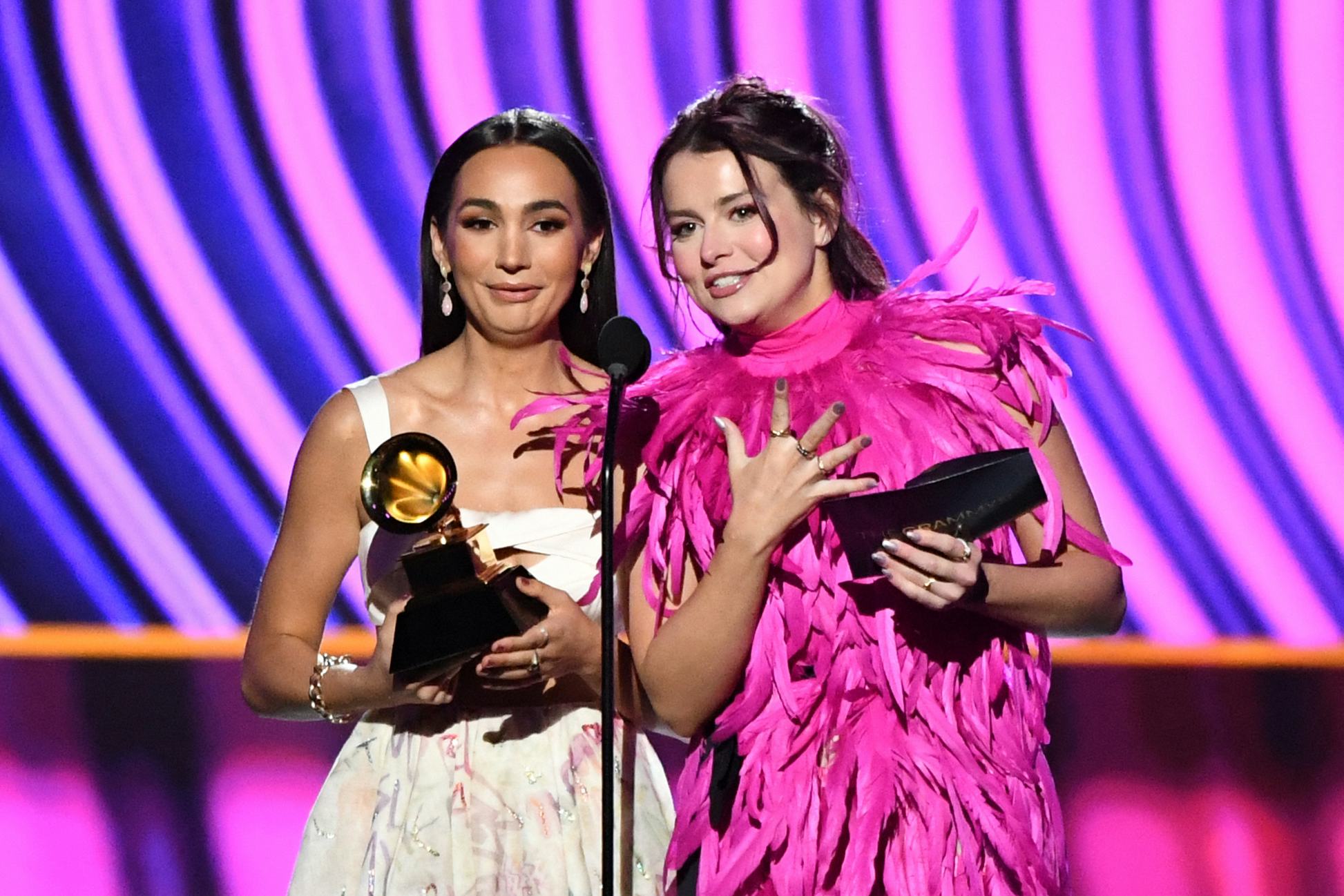 Emily Bear and Abigail Barlow won a Grammy for "The Unofficial Bridgerton Musical"