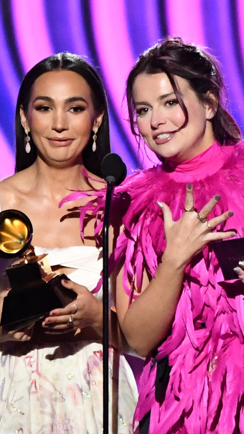 Emily Bear and Abigail Barlow won a Grammy for "The Unofficial Bridgerton Musical"