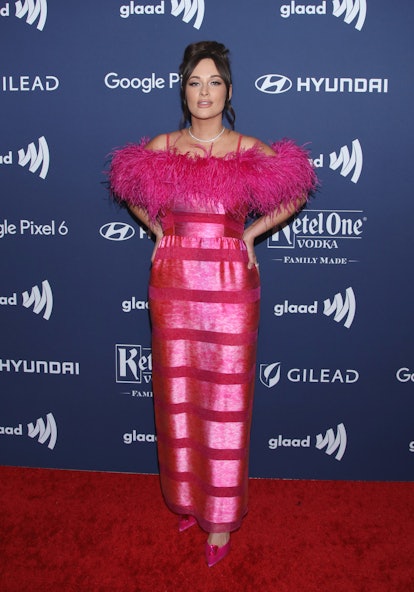 BEVERLY HILLS, CALIFORNIA - APRIL 02: Kacey Musgraves attends the 33rd Annual GLAAD Media Awards on ...