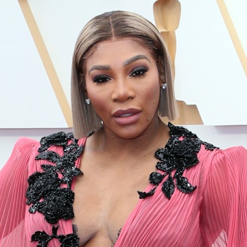 Serena Williams, pictured here at the Oscars, wrote an essay for 'Elle' about how she had to convinc...