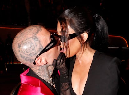 Travis Barker and Kourtney Kardashian eloped in a secret ceremony in Las Vegas on April 4. 