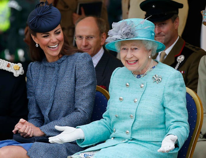Kate Middleton and Queen Elizabeth like a reality TV series.