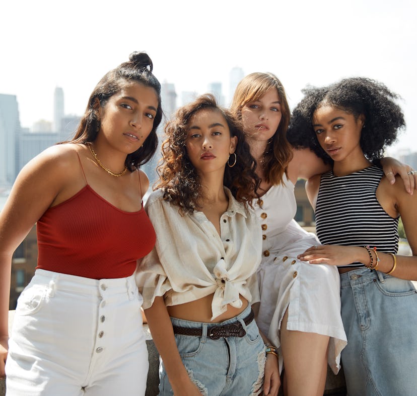 Group of friends who'd need cool group chat names for their group text conversations.