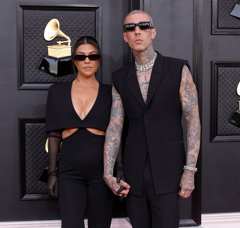 Kourtney Kardashian reportedly married Travis Barker without a wedding dress.