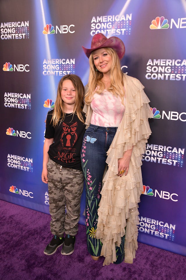 Kase Townes Murray and Jewel attend NBC's "American Song Contest" -- the mother/son pair will also ...