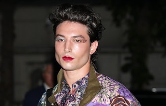 SEOUL, SOUTH KOREA - AUGUST 20: Actor Ezra Miller attends the photocall for 'URBAN DECAY' stayNAKED ...
