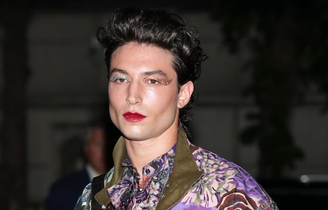 SEOUL, SOUTH KOREA - AUGUST 20: Actor Ezra Miller attends the photocall for 'URBAN DECAY' stayNAKED ...