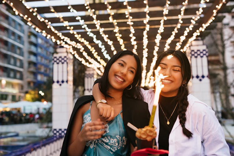 Two sisters celebrate their birthday with a post to Instagram with 22nd birthday captions.