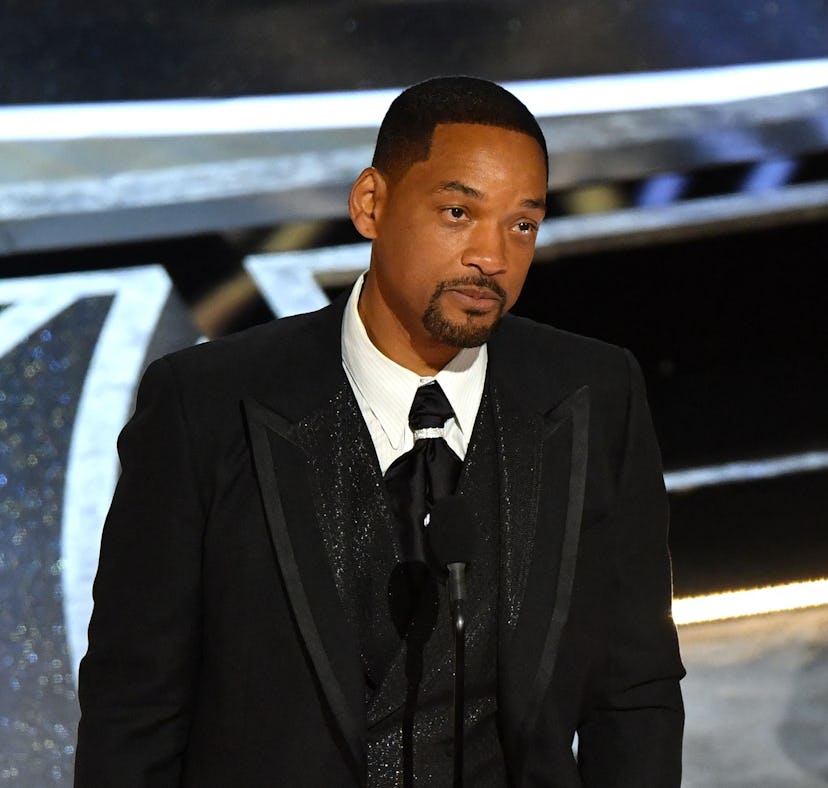 CNN reports Will Smith is banned from attending the Oscars for 10 years after slapping Chris Rock at...